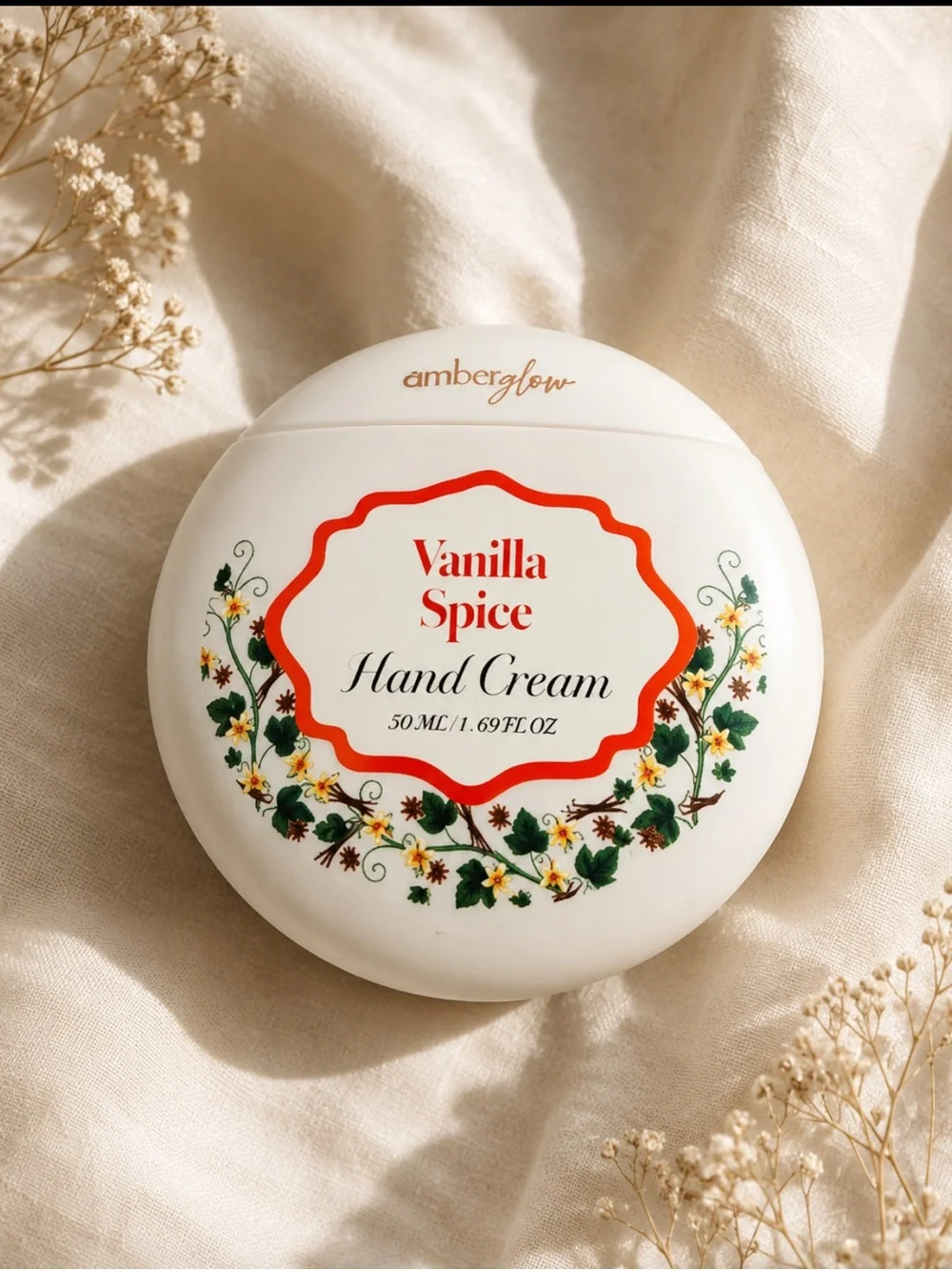 Amberglow Vanilla Spice Hand Cream